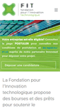 Mobile Screenshot of fondation-fit.ch